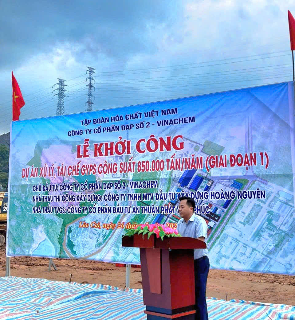 Ông Hà Đức Thuận, Phó Trưởng Ban Quản lý Khu kinh tế tỉnh Lào Cai: Quá trình thi công phải tuyệt đối đảm bảo an toàn lao động, chất lượng công trình