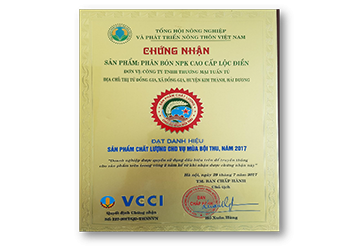 Sản phẩm chất lượng cho vụ mùa bội thu